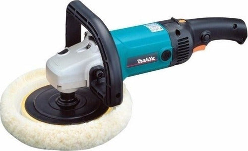 Makita Lustradora Pulidora Con Bonete 7'' 180mm 1200w 9227C 4