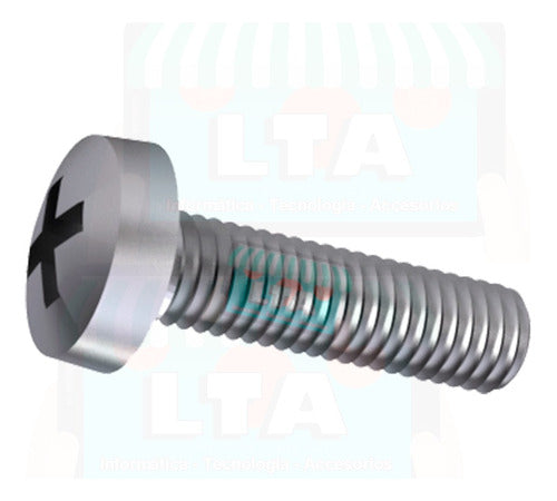 Tornillo M5 X 30mm X 4un Para Fijación De Tv En Soporte Lta® 2