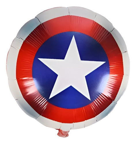 Generic Captain America Balloons Set of 3 Units 0