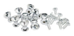 Towashine 10pcs 14x12mm Mini Crystal Door Knobs Decorative Jewelry Box Chest Case Drawer Cabinet Round Pull Handles 0