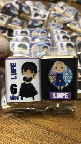 Lupina Cakes 50 Personalized Chocolatines - Ideal for Birthdays, Corporate Events, and Special Occasions 4