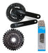 Shimano Transmission Group 24v Crankset + Sprocket + Chain 0