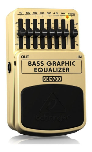 Behringer BEQ700 Premium Bass Equalizer Pedal 1