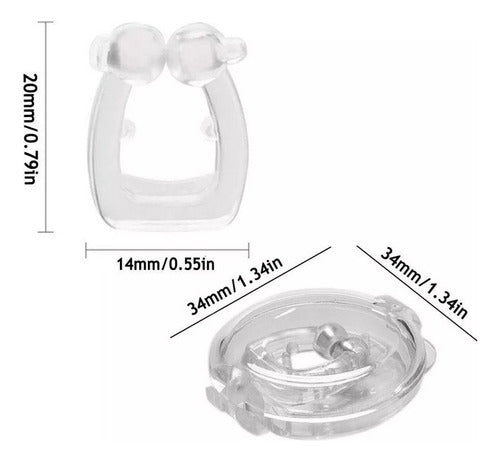 Magnetic Anti-Snoring Nasal Clip Device 1