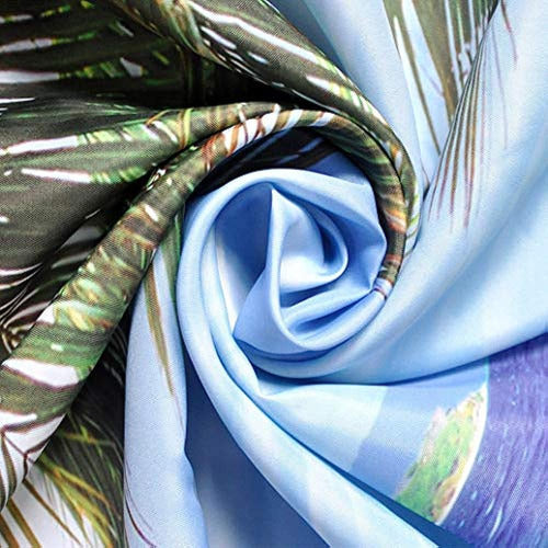 HVEST Tropical Beach Tapestry - Green Palm Wall Art 3