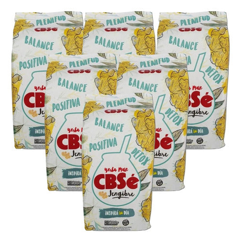 Cbsé Ginger Yerba Mate 500g x 6 0