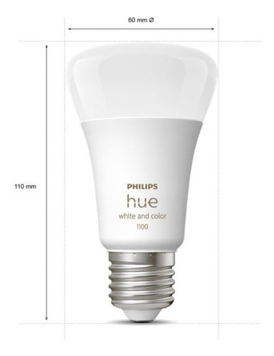 Philips Smart LED Bulb RGB WCA 9W A60 E27 1100 Lum 3