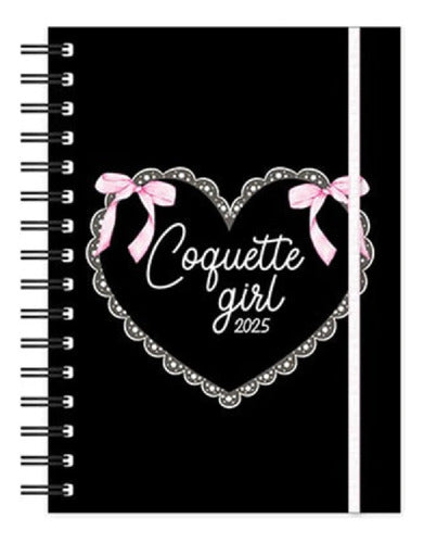 Onix Agenda Coquette 2025 Weekly Spiral 16 X 22 Cm 3