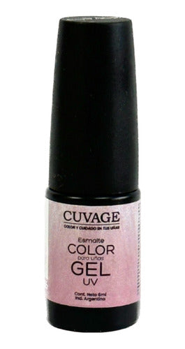 Cuvage Semi-Permanent Nail Polish Color Top Coat Base Gel UV/LED 6ml 55