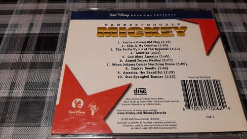 Mickey - Disney - Yankee Doodle - Cd Original Promo 1