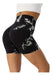 Short Leggings with Seamed Push Up and Seamless Ruched Detail Imported 58