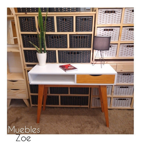 Muebles Zoe Nordic Scandinavian Desk 100x80x40 2