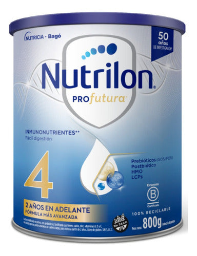 Nutrilon Profutura 4 Pack - 4 Cans + 2 Pouches 1.2kg + 24 Bricks 2