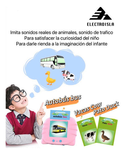 Mixio Educational Audio Flash Card Machine - English and Spanish 3