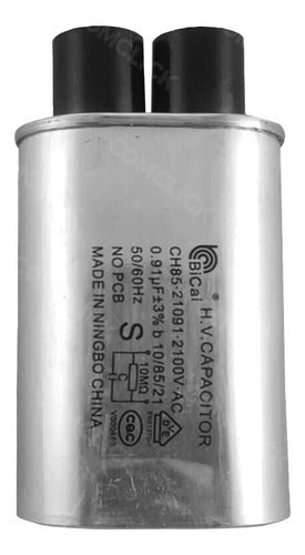 Capacitor Alta Tensão Ch85 Microondas LG Mh7054la Mh7057q 0