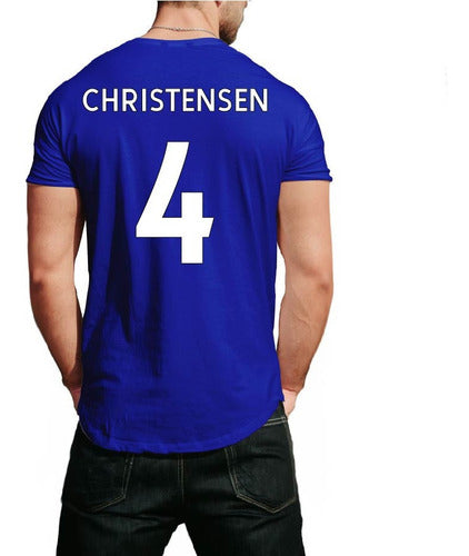 Chelsea Fan Cotton Shirts 9 Lukaku, 7 Kanté, 10 Pulisic Et 21