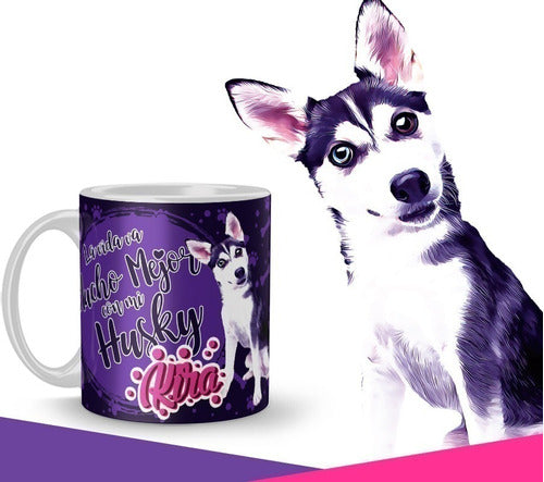 Plantillas Sublimación Tazas - Mascotas Perros Cachorros 6