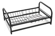 Generic Black Stainless Steel Dish Drainer Organizer Rack 3