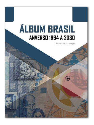 Álbum Brasil Para Moedas 1994 A 2030 + Álbum 1854-1887 Réis 3