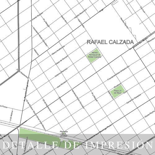 Andesmapas Rafael Calzada Map 80cm x 61cm 2