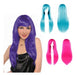 Party Forever Long Straight Wig in Colors - Cotillon Carioca Fiesta 2