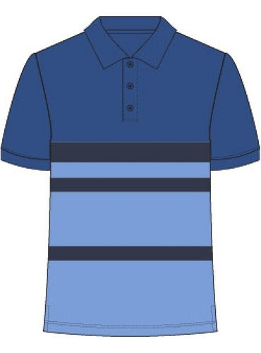 Men's Premium Imported Striped Cotton Polo Shirt in Special Sizes 14