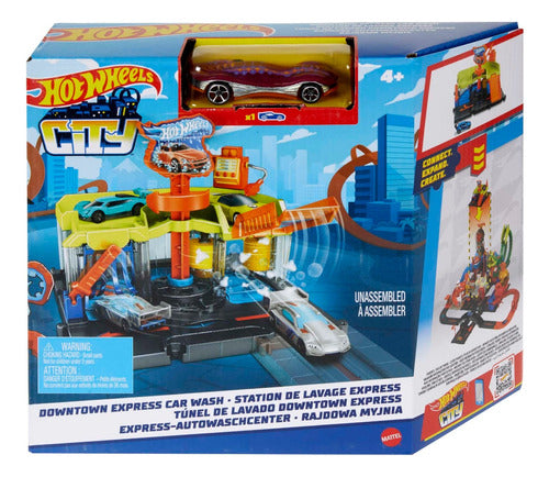 Hot Wheels City Car Wash Playset Hdr27 Ub 0