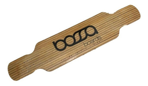 Shape Bossa Boards Kick42 Top Bambu Listra - Longboard Skate 1