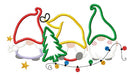 Elf Gnome Christmas Embroidery Machine Design Matrix 3216 0