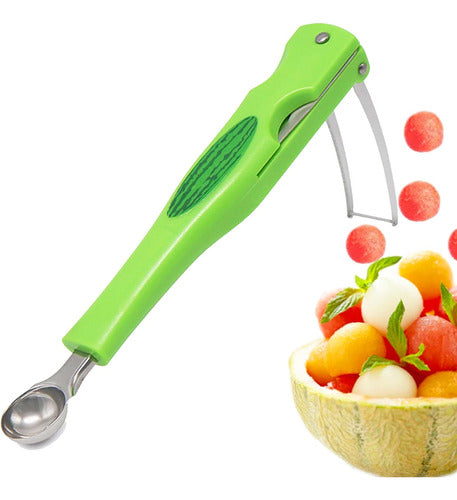 Kit De Cuchara Y Cuchillo Para Melón, Separador De Pulpa, 76 0