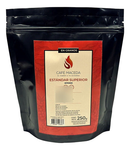 Café Maceda Estándar Superior En Granos 100% Puro X 250 Gr. 0