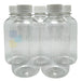 Distriplast Plastic PET Bottle 250ml, Container 250cc Screw Cap X30 Unid 3