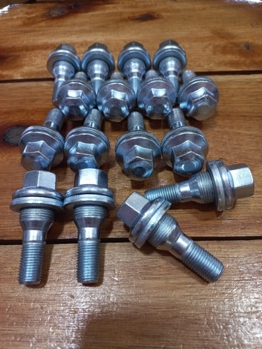 Citroën Kit 16 Zinc Plated Bolts C3 Since 2002 Alloy Wheel 3