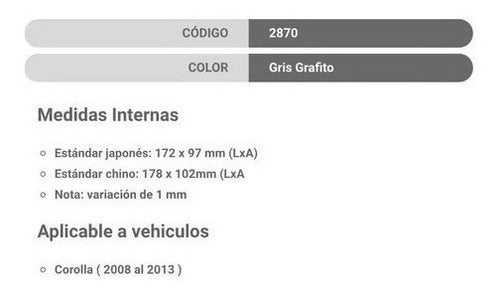 Racing Marco Adaptador Toyota Corolla 2008/2013 5