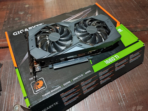 Tarjeta De Video Gforce Gtx 1660ti 6gb Impecable Con Su Caja 0