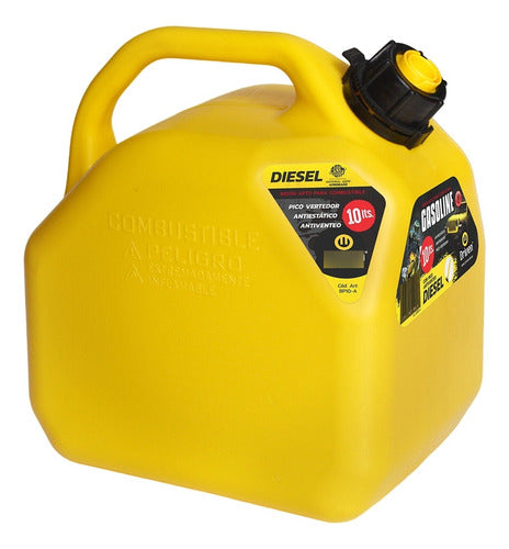 Driven Bidon Homologado Amarillo Combustible 10L 0