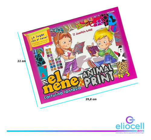 El Nene School Block Number 5 Fantasy Pack X3 4