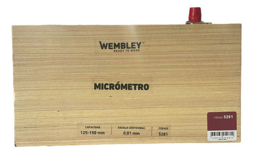 Wembley Micrometro Mecanico 125 A 150 Cod. 5281 1