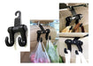 Car Headrest Holder Hook Hanger for Bags and Purses - Plastic - Practical and Innovative - Fly Brand - Dark Gray 0
