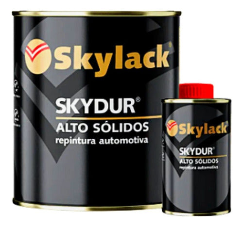 Kit Verniz Automotivo 10000 0,9l + Cat 110 Rap 0,9l Skylack 0