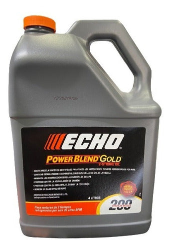 Echo 2T Oil 4L for Motoguadaña and Chainsaws 0