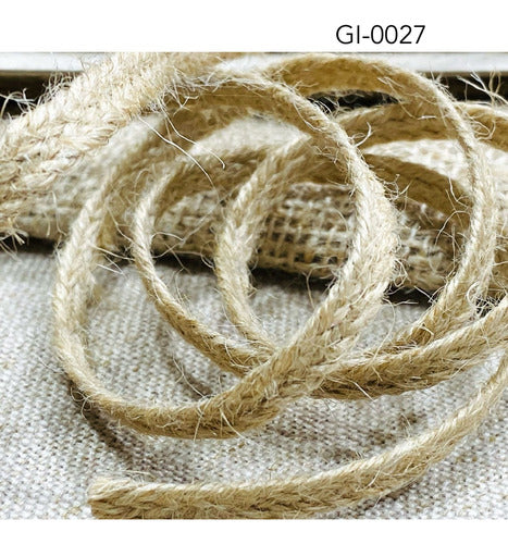 AWAK 30 Mtrs. 100% Jute Ribbon for Crafts - 6 Mm Wide 3