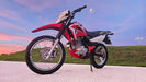 SICK RACING Cubrecarter Plastico Rojo Xr Blanco Honda Xr150 3