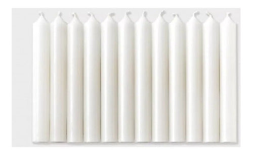 Linio 25 White Candles No.4 High Quality and Durability 0