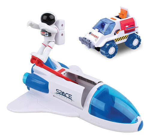 Wabro Astro Venture Vehicle and Spacecraft with Astronauts 63140 1