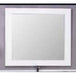 80 Cm Glossy White Mirror 0