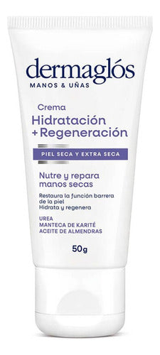 Dermaglós Hand and Nail Cream Hydration + Regeneration 50g 0