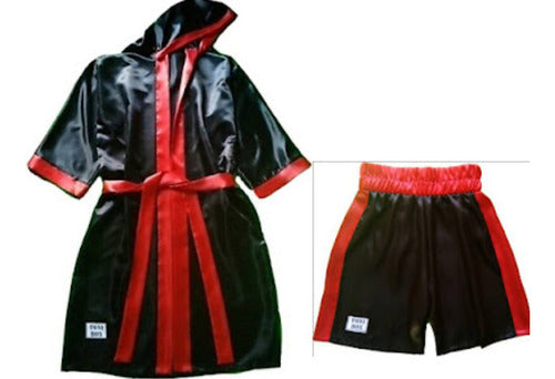 ToniBox Boxing Robe Set + Custom Pants or Skirt 3