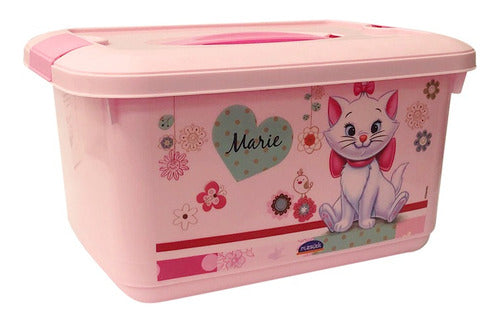 Plasutil Children's Organizer Box The Aristocats 5.2 Liters Plastic 0