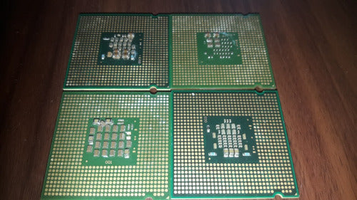 Lote 4 Microprocesadores P/pentium 4 Func.-precio X C/uno 1